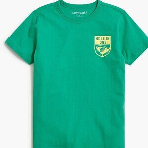 Crewcuts Boys' "hole in one" graphic tee size 6-7